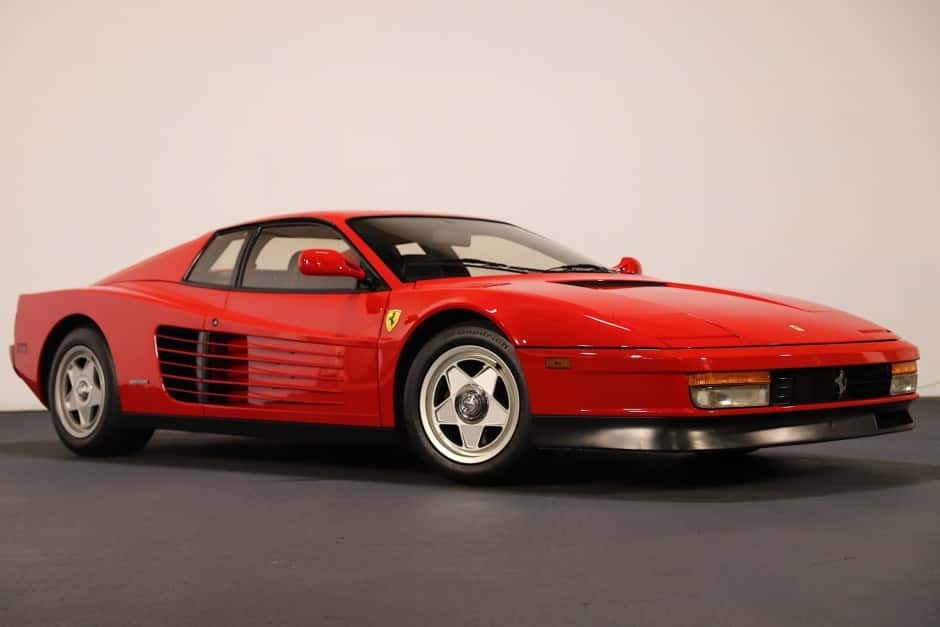 1987 Ferrari Testarossa sold for $121,000
