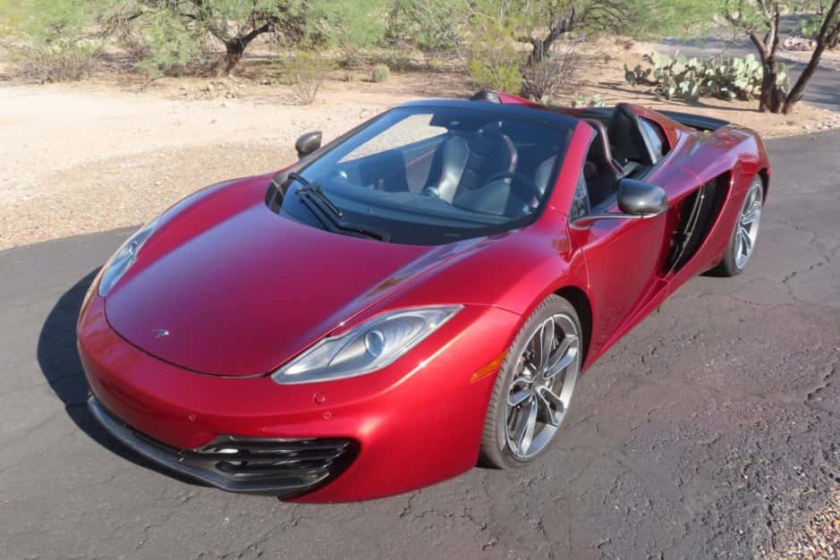 2013 McLaren MP4-12C sold for $89,000