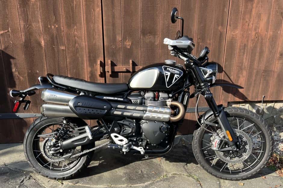 2021 Triumph Scrambler sold for $16,507
