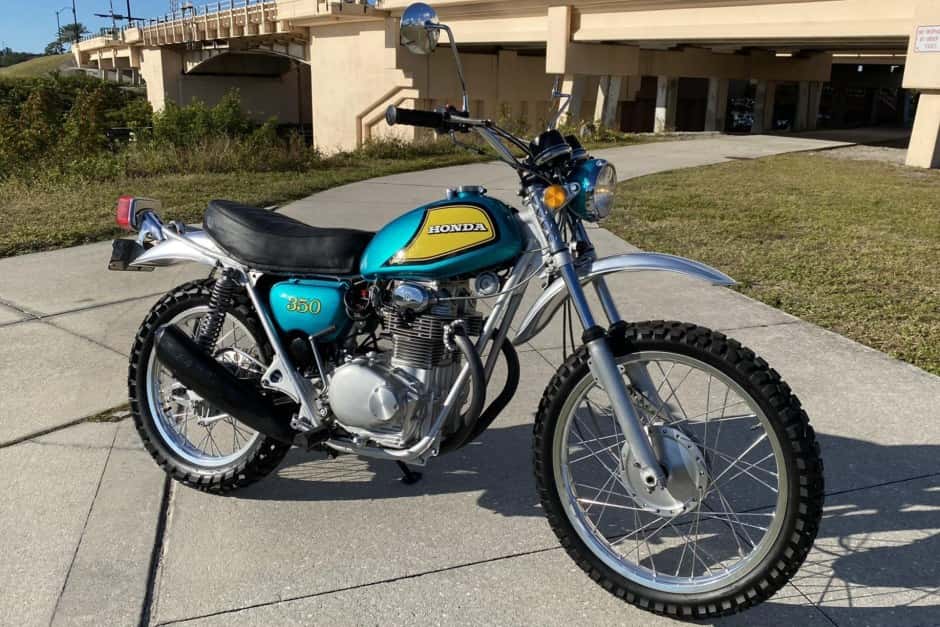 1972 Honda SL Motosport sold for $5,600