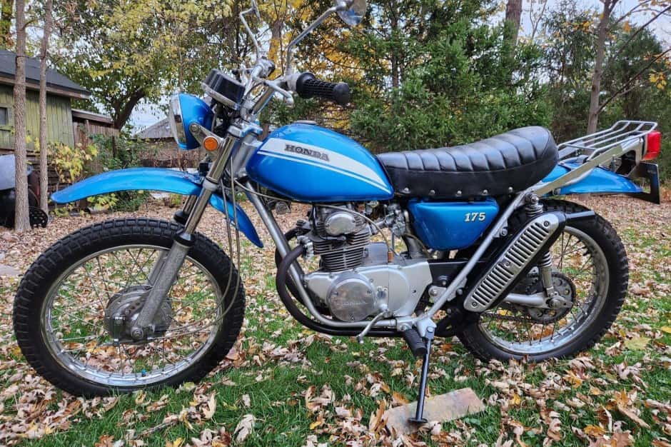 1970 Honda SL Motosport sold for $3,400