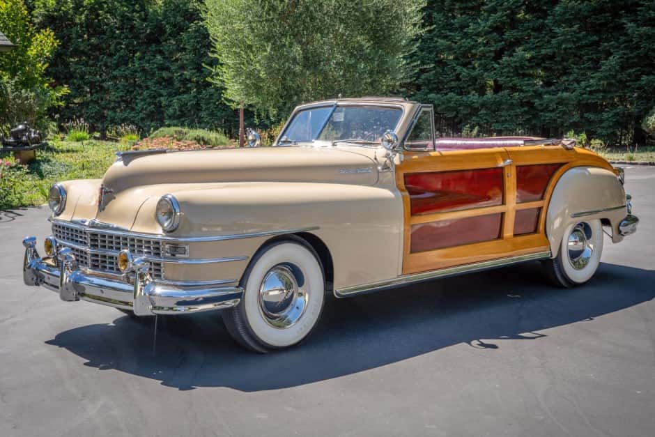 1948 Chrysler Town & Country sold for $62,000