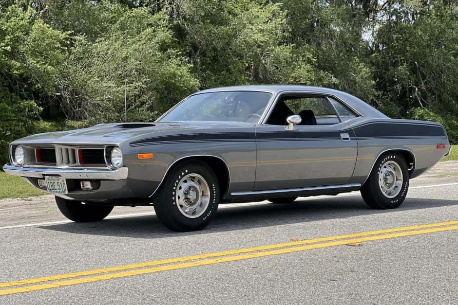 1973 Plymouth Barracuda sold for $62,000