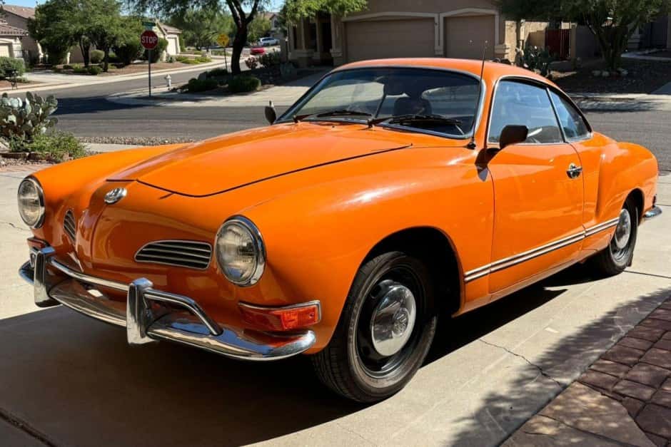 1970 Volkswagen Karmann Ghia sold for $9,650