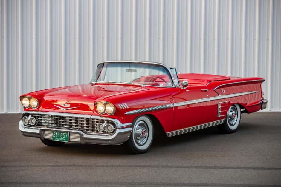 1958 Chevrolet Impala sold for $107,000