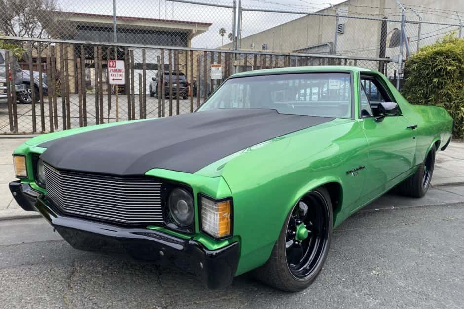 1972 Chevrolet El Camino sold for $22,300
