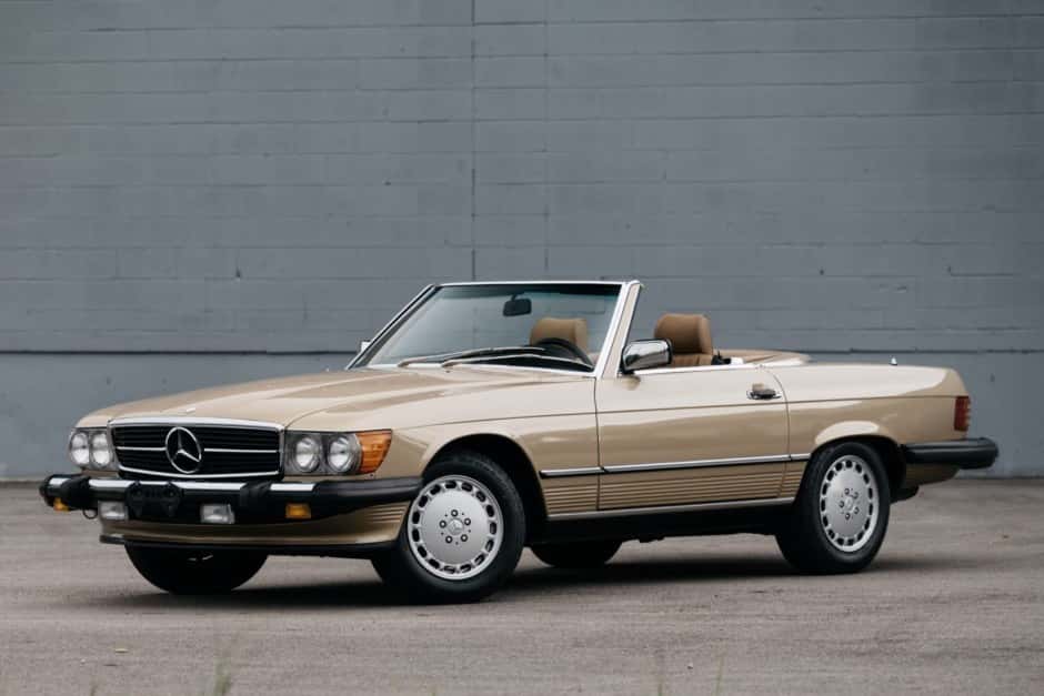 1988 Mercedes-Benz R107 SL sold for $40,000