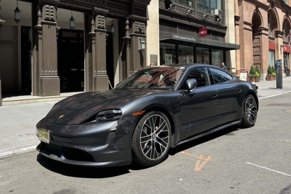 2020 Porsche Taycan sold for $66,000