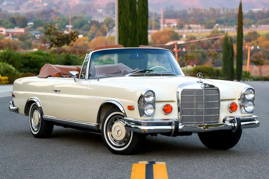 1969 Mercedes-Benz W111 Coupe & Cabriolet sold for $225,000
