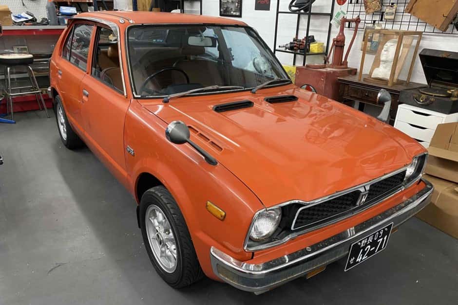 1975 Honda Civic (1972-1979) sold for $4,000