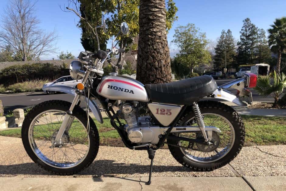 1972 Honda SL Motosport sold for $3,701
