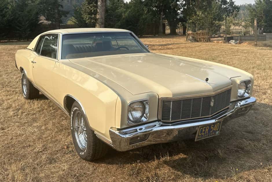 1971 Chevrolet Monte Carlo sold for $16,000
