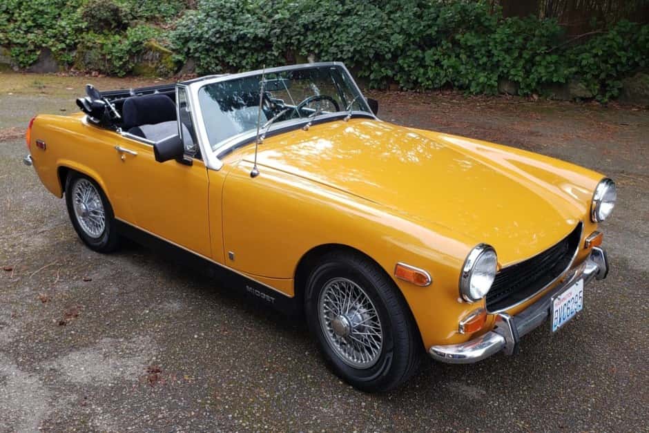1971 MG Midget sold for $7,250