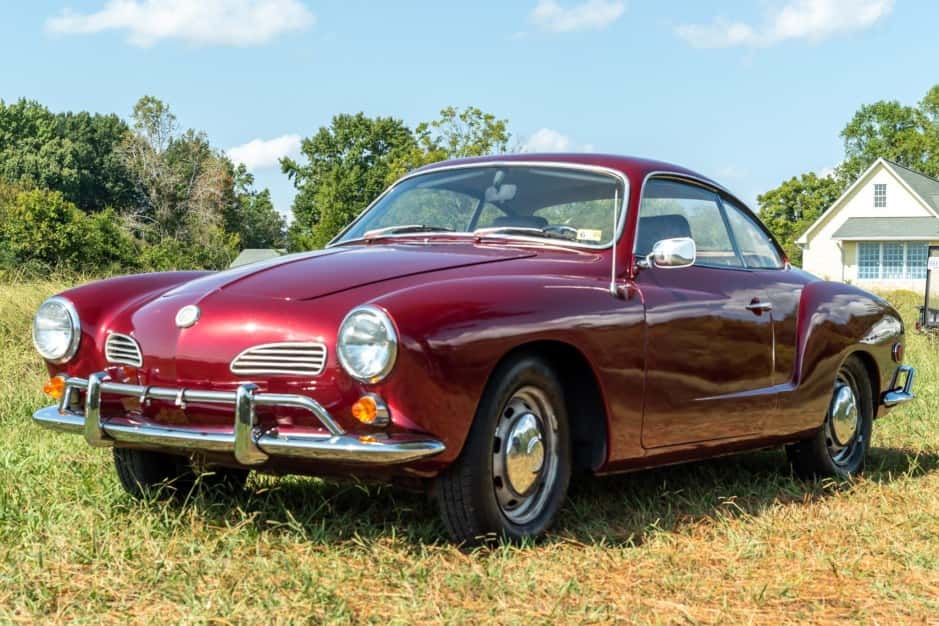 1969 Volkswagen Karmann Ghia sold for $8,200