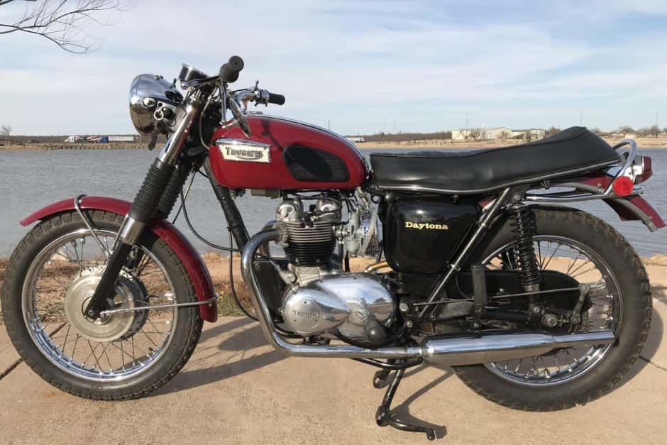 1972 Triumph Daytona sold for $5,100