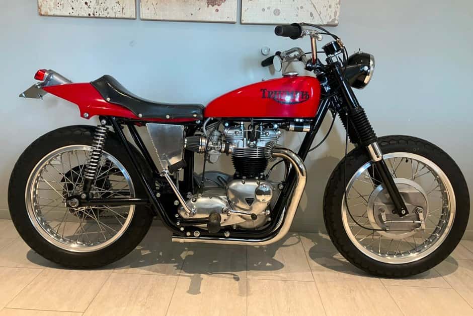 1967 Triumph Bonneville T120 sold for $7,500