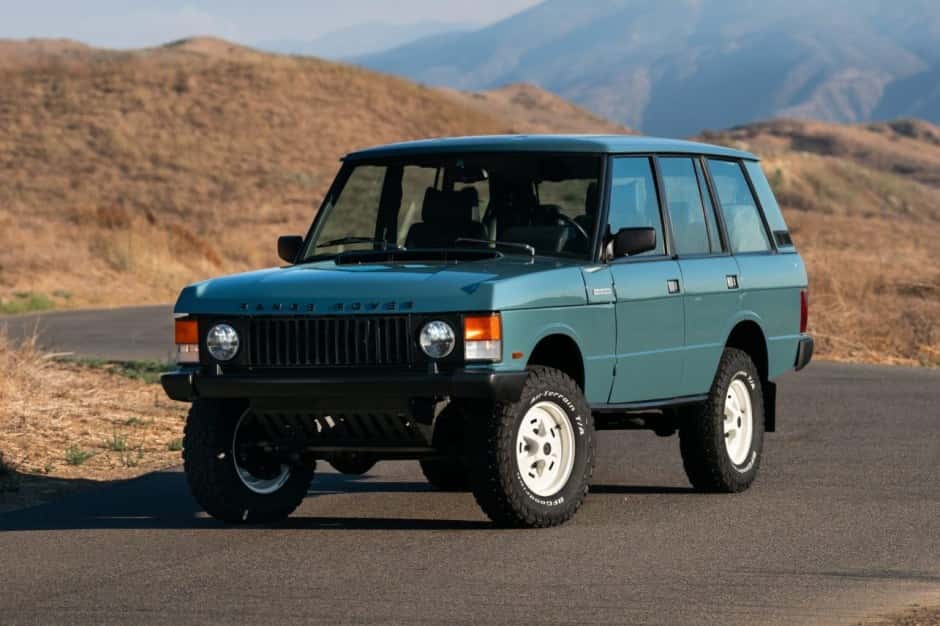 1987 Land Rover Range Rover Classic sold for $64,500