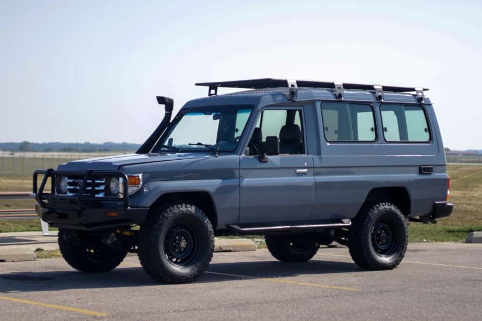 1998 Toyota Land Cruiser 70-Series sold for $31,469