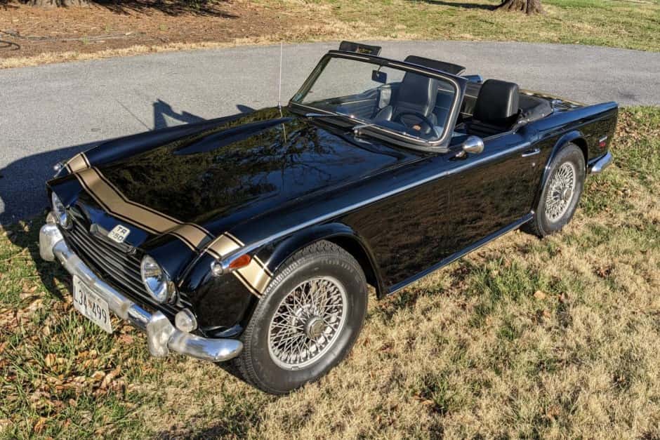 1968 Triumph TR5 & TR250 sold for $21,000