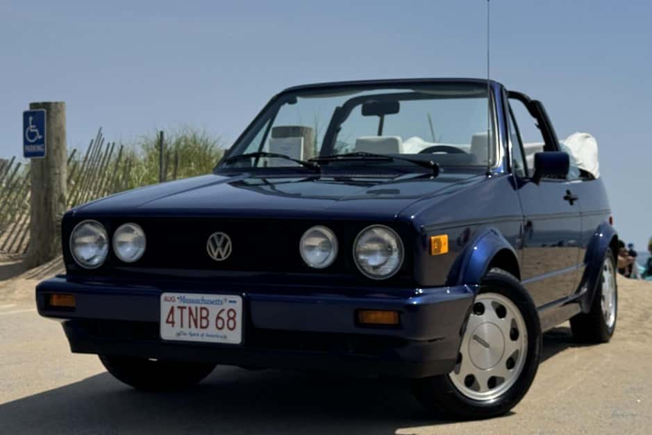 1993 Volkswagen Golf/Rabbit Cabriolet sold for $33,000