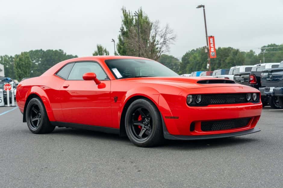 2018 Dodge Challenger SRT Demon & Super Stock sold for $90,000