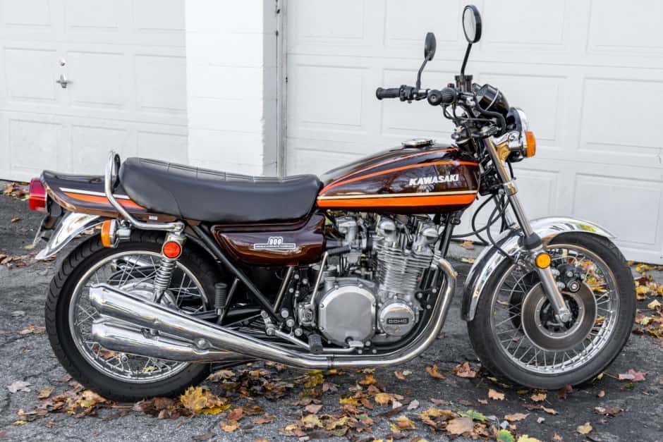 1974 Kawasaki Z1 & Z1-R sold for $12,250