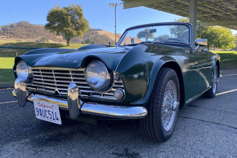1963 Triumph TR4 sold for $10,500