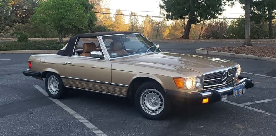 1983 Mercedes-Benz R107 SL sold for $11,500