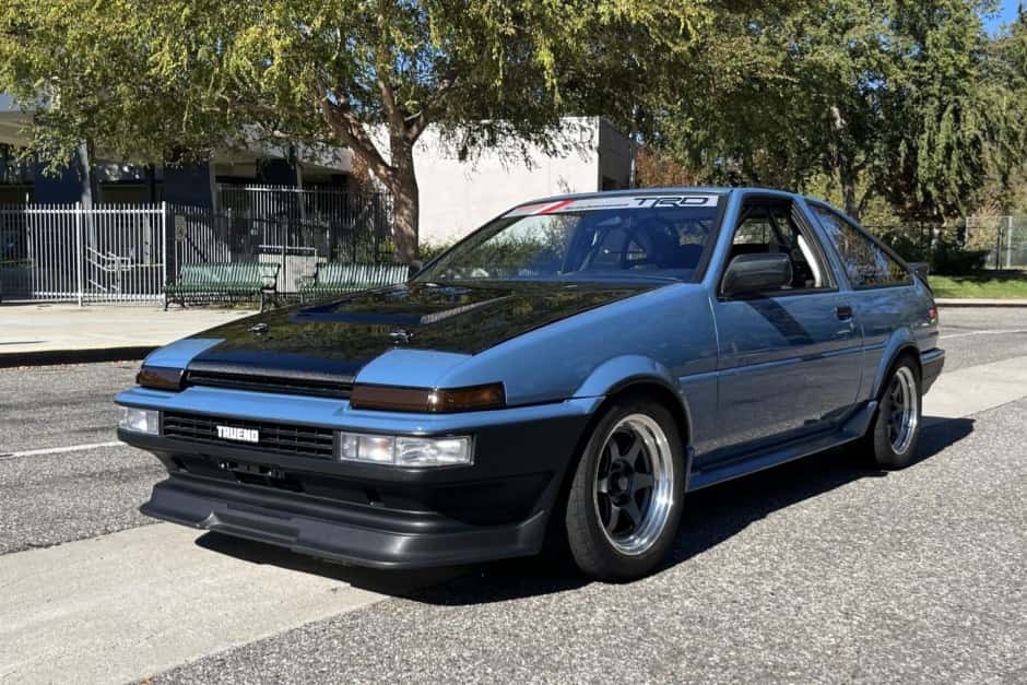 1986 Toyota Corolla sold for $33,186