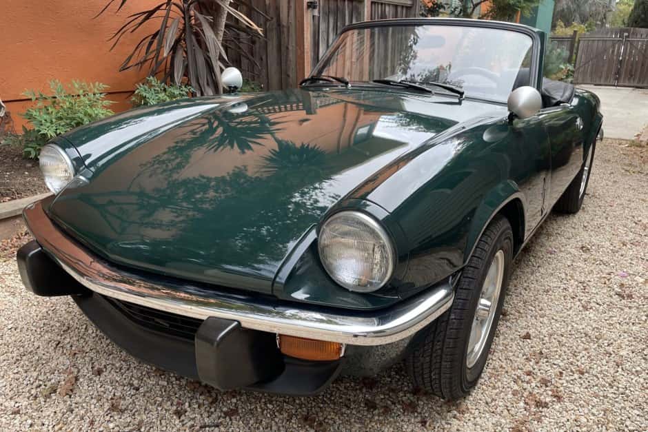 1976 Triumph Spitfire sold for $8,000