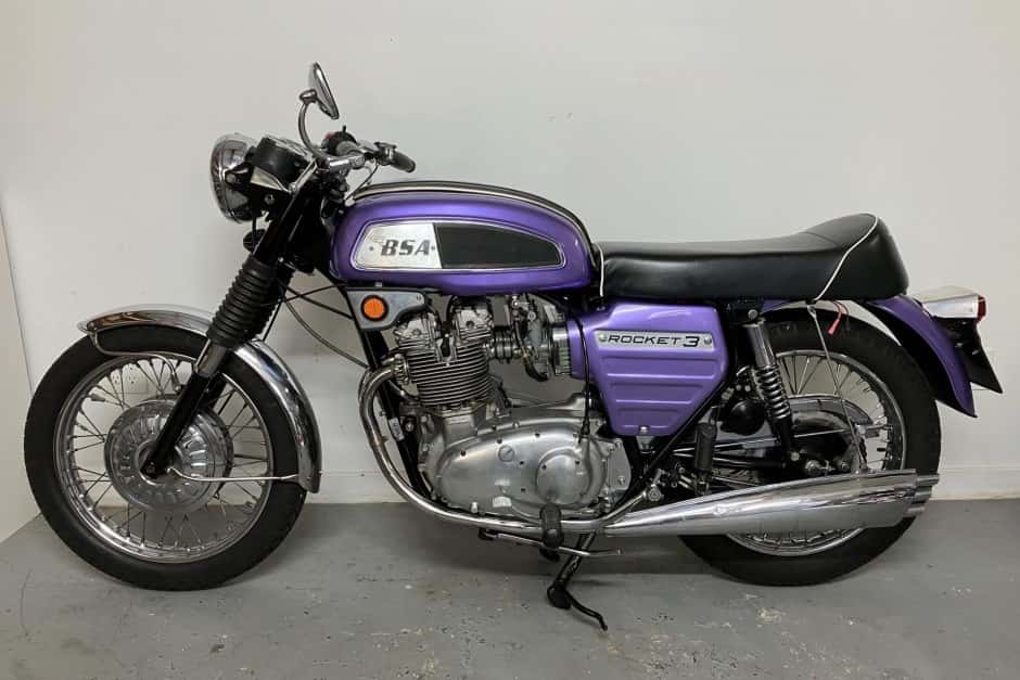 1969 BSA Rocket sold for $9,500