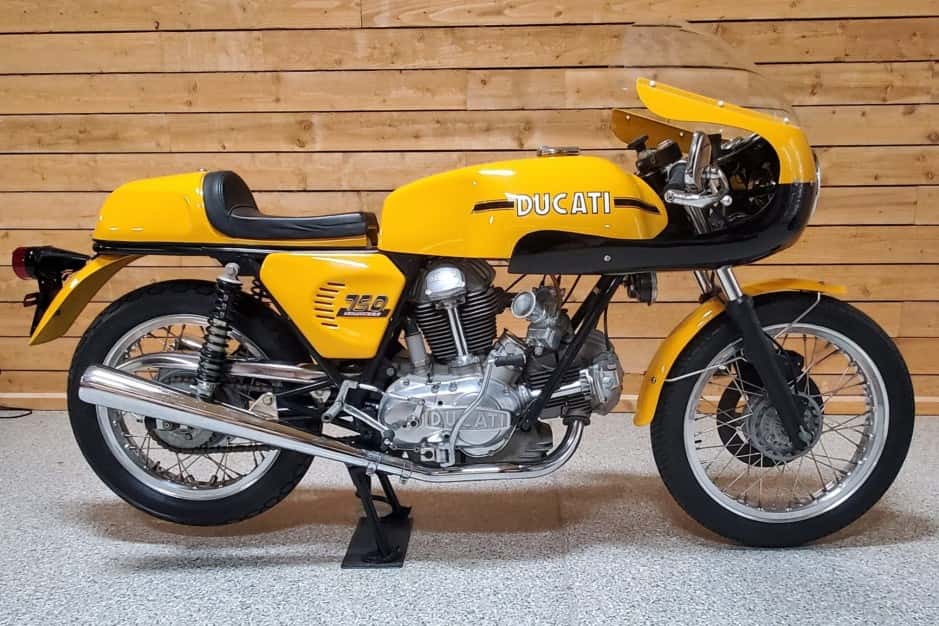 1974 Ducati 750GT sold for $16,751