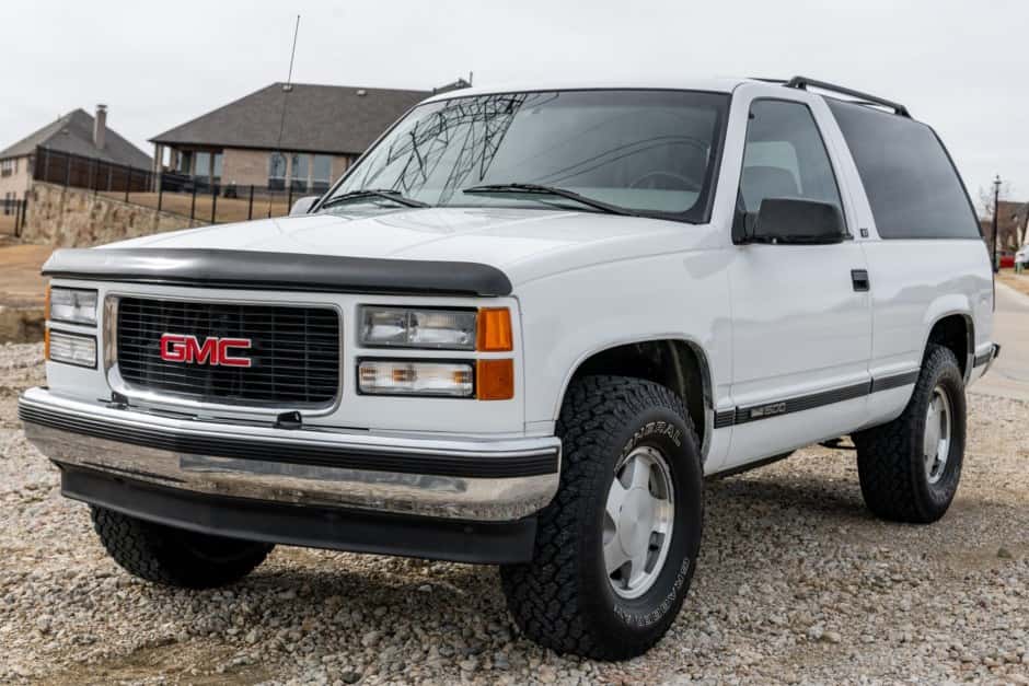 1997 GMC Yukon GMT400 sold for $9,250