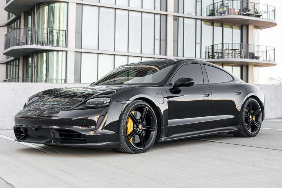 2021 Porsche Taycan sold for $135,000