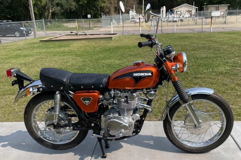 1972 Honda CB450, CL450, & CB500 Twin sold for $7,000