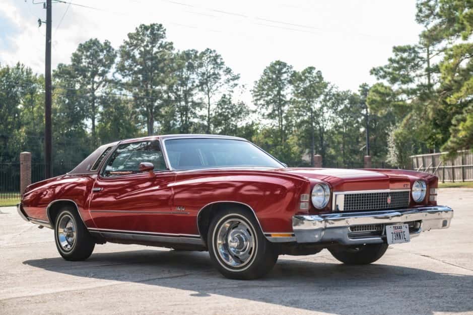 1973 Chevrolet Monte Carlo sold for $20,000