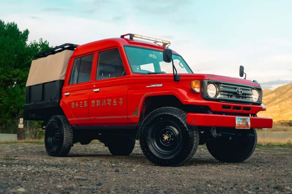 1995 Toyota Land Cruiser 70-Series sold for $27,500