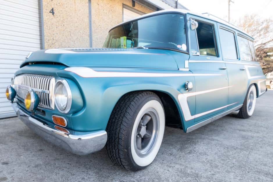 1966 International Harvester Travelall sold for $24,000