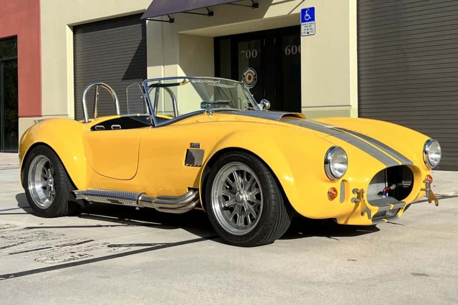 0 Shelby Cobra Replica sold for $58,000