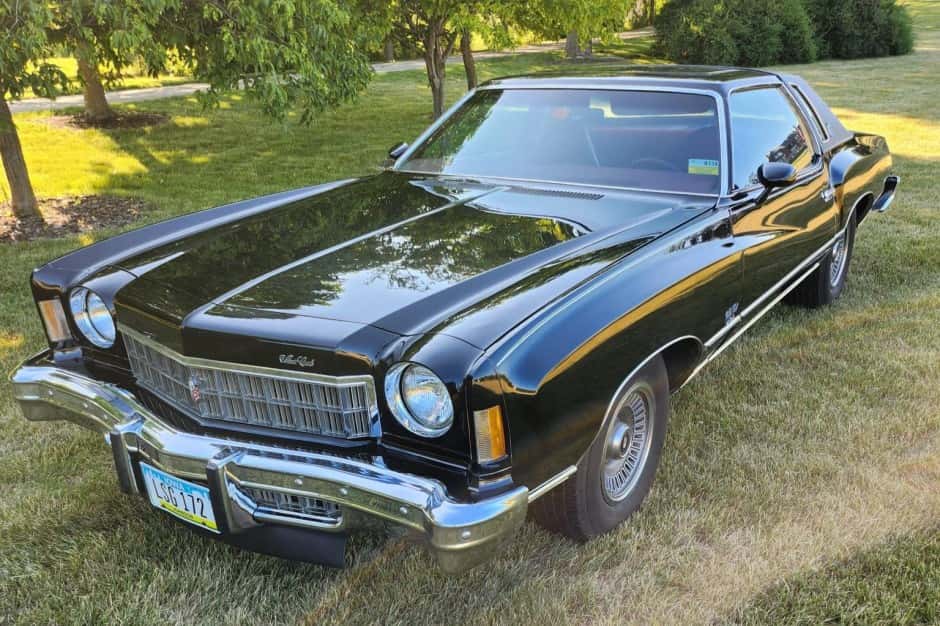 1975 Chevrolet Monte Carlo sold for $16,250