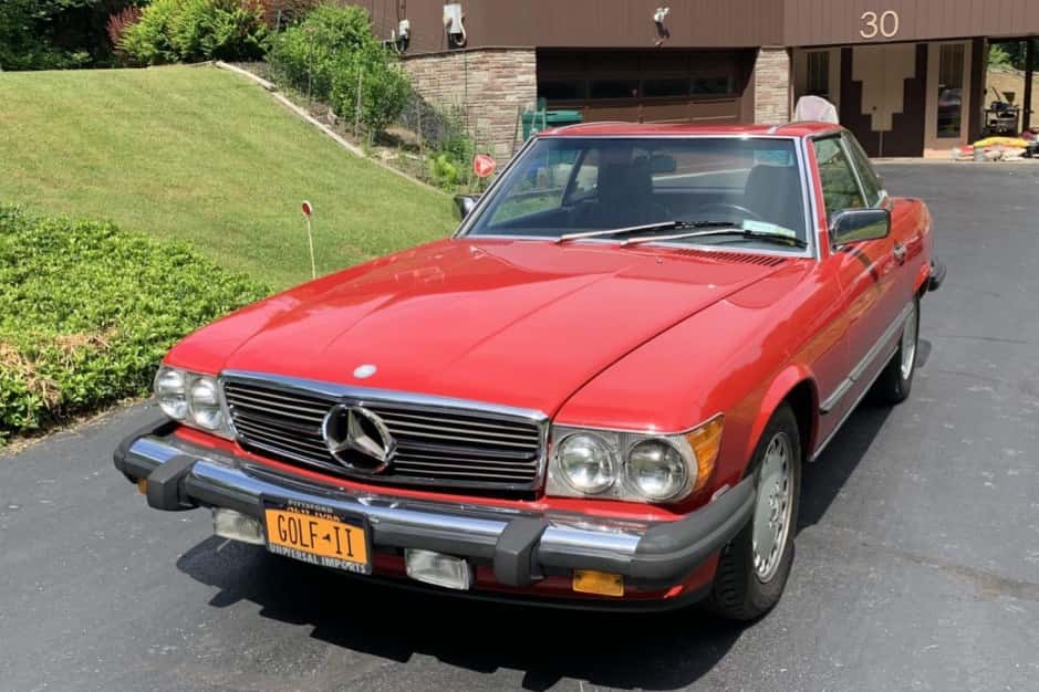 1987 Mercedes-Benz R107 SL sold for $10,200