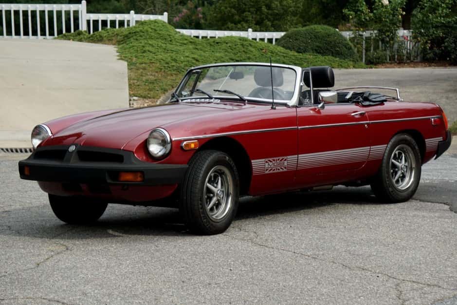 1980 MG MGB sold for $6,150