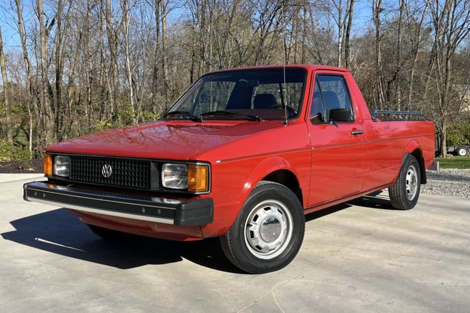 1981 Volkswagen Caddy & Rabbit Pickup sold for $21,000