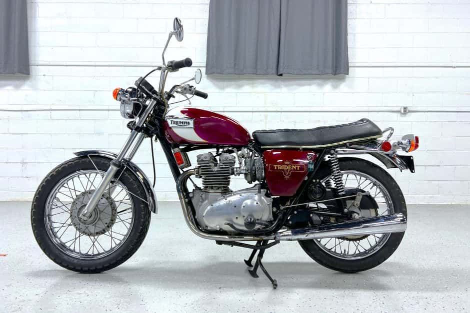 1972 Triumph Trident sold for $5,200