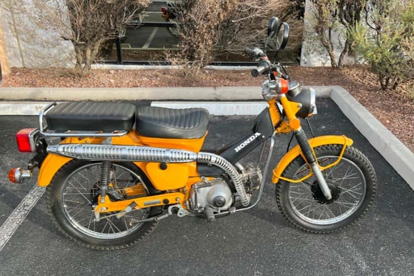 1978 Honda CT90 sold for $3,000