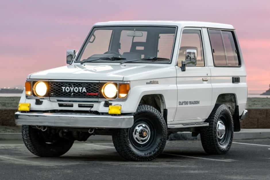 1989 Toyota Land Cruiser 70-Series sold for $16,989