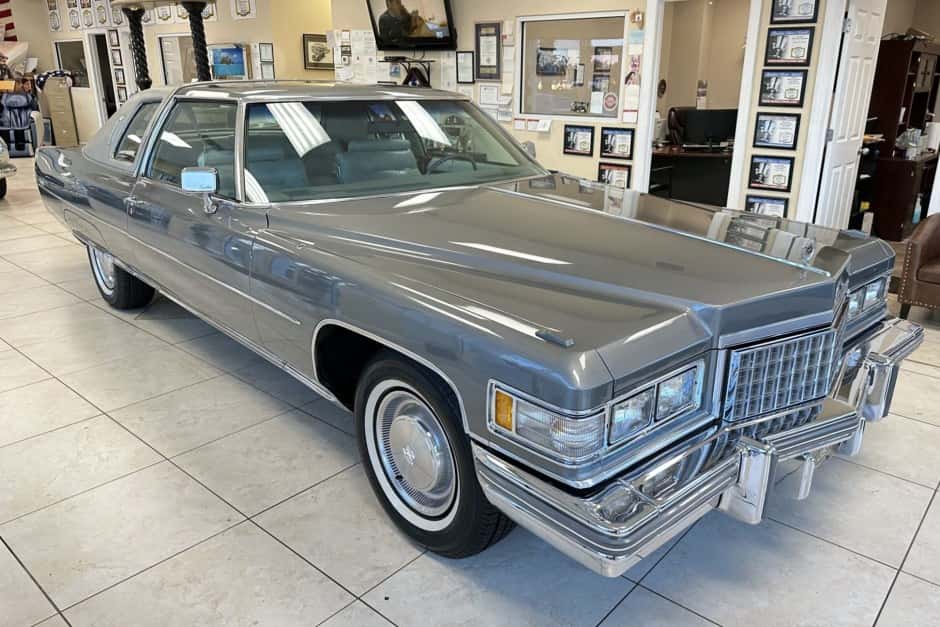 1976 Cadillac DeVille sold for $29,500