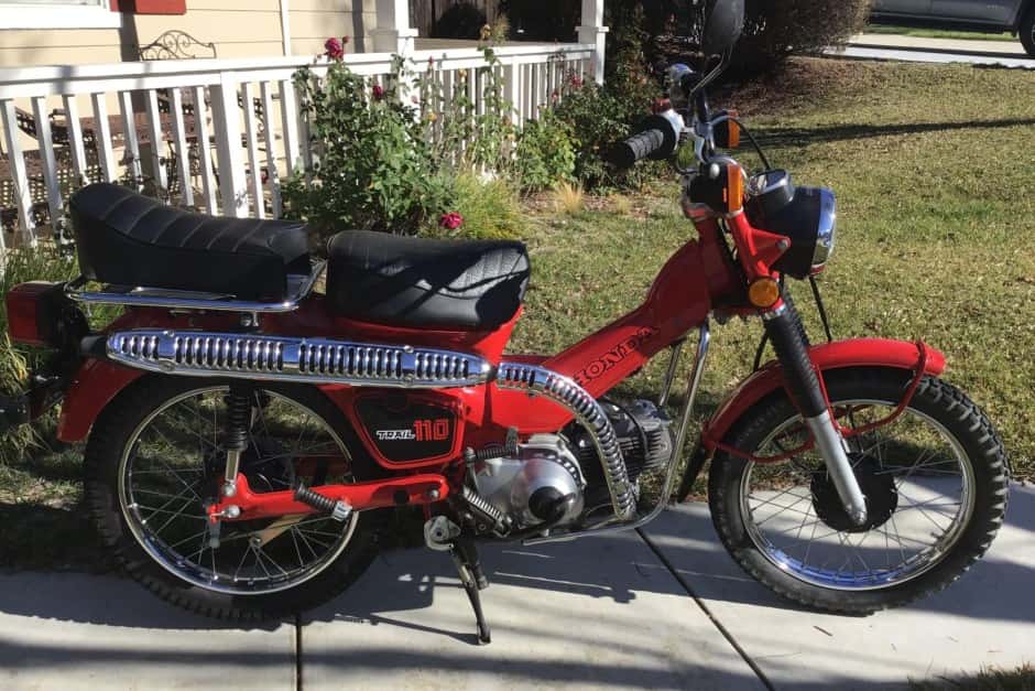 1982 Honda CT110 sold for $5,075