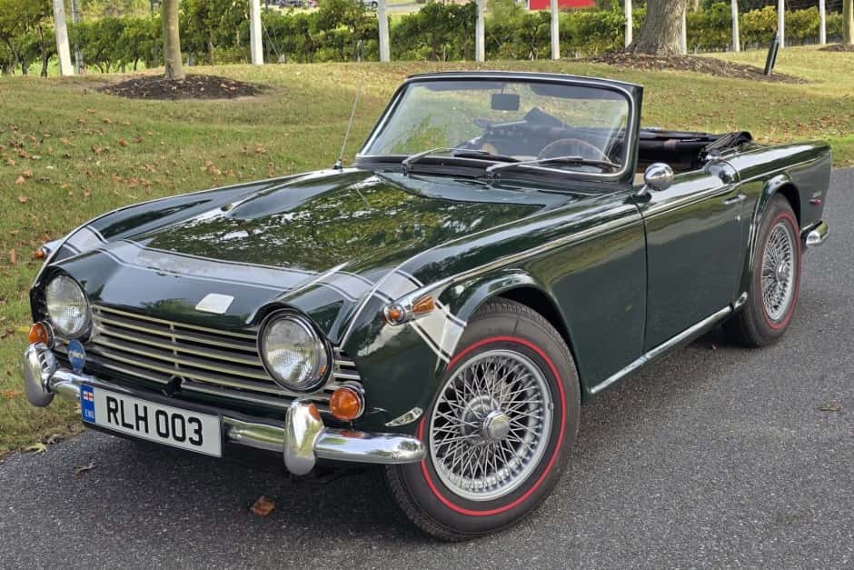 1968 Triumph TR5 & TR250 sold for $15,500