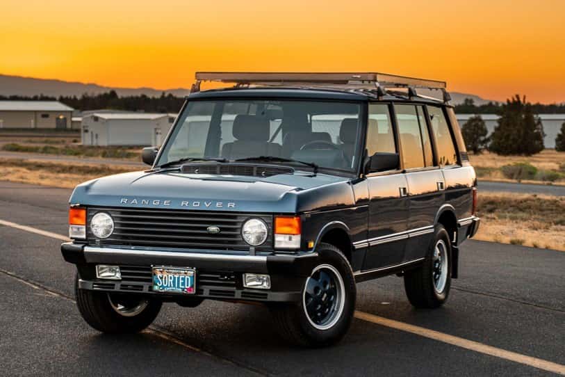 1993 Land Rover Range Rover Classic sold for $57,300
